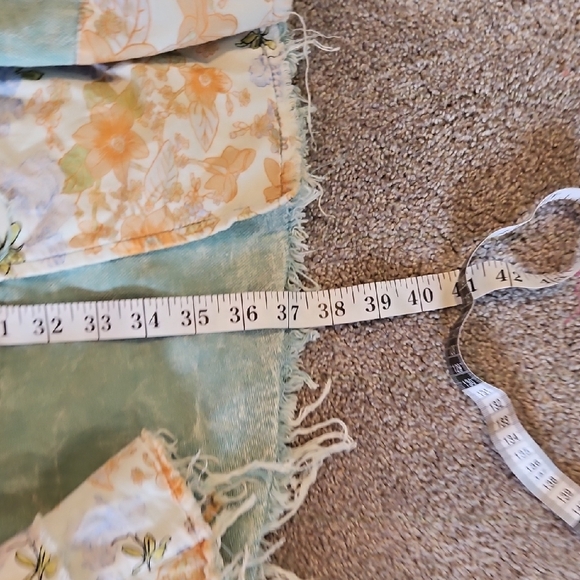 Oli & Hali Denim Skirt - Multicolor Patchwork - Picture 9 of 10